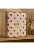 Sheri Home Yeni Kare Lastikli Çarşaflı Çift Kişilik Nevresim Takımı thumbnail 4