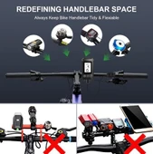 Forte GT 6145 450 Lümen Bisiklet Ön Işık Ve Km Saati Wireless Kablosuz Yeşil Renk thumbnail 3