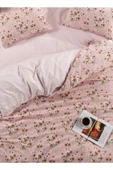 Sheri Home Çift Kişilik Kolay Ütülenir Nevresim Takımı Beautyflowers02131453693 thumbnail 3