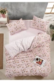 Sheri Home Çift Kişilik Kolay Ütülenir Nevresim Takımı Beautyflowers02131453693 thumbnail 2