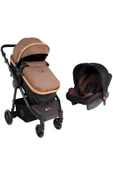 Diamond Baby Weg Travel Sistem Bebek Arabası Kahverengi - 1