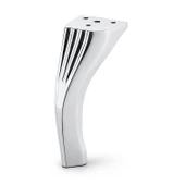 Kesit 14 cm Gümüş Krom Renk Metal Mobilya Ayağı Ayakları Ünite Baza Koltuk Kanepe Sehpa Ayakları thumbnail 7