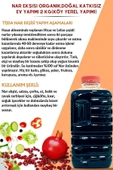TİJDA Nar Ekşisi Organik,doğal Katkısız Ev Yapımı 2 Kg,anadolu Lezzeti(KÖY YEREL YAPIMI) - 2