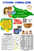 TİJDA Iştah Açıcı Kilo Aldıran Vitamin Katkılı Arı Ürünleri Içerikli Ballı-pekmezli Kids Kakaolu Macun 2li - 5