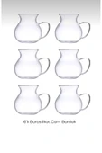 Keyfi Ala Borosilikat 6'lı Çay Bardağı Pinterest Bardak thumbnail 7