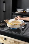 Granit 26 Cm Basık Tencere Kahverengi - 1