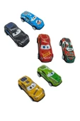 Cars Spor Araba Seti Çek Bırak Cars Oyuncakları 6'lı thumbnail 2