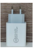 Şarj Cihazı Hızlı Şarj Aleti Pd 20w Qc3.0 Type-c Pd Usb Şarj Port Şarj Adaptörü - 2