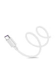 3A Type C Hızlı Şarj Kablosu 1 Metre Beyaz thumbnail 3