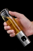3 ADET Sprey Yağlık Cam Püskürtmeli Fısfıs 100 ml Yağdanlık Airfryer Yağ Sirke Limon thumbnail 4