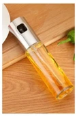 Sprey Yağlık Cam Püskürtmeli Fısfıs 100 ml Yağdanlık Airfryer Yağ Sirke Limon Püskürtme Şişesi thumbnail 2