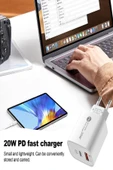 thestorex Cihazı Hızlı Şarj Aleti Pd 20w Qc3.0 Type-c Pd Usb Şarj Port Şarj Adaptörü gextr 6 - 1