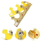 Nessiworld Altın Renk Eva Malzemeden İmal Çocuk Kral Tacı 57 cm thumbnail 4