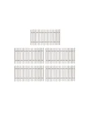 Sinada Havuz Savak Kanal Izgarası Plastik 20 cm Çift Geçme (5 metre)-ToptancıyızBiz thumbnail 1