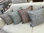 NİVEMESHOME KIRLENT KILIFI 45X45 LİSA 02 YEŞİL - 8