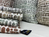 NİVEMESHOME KIRLENT KILIFI 45X45 LİSA 02 YEŞİL - 6