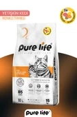 PURELİFE YETİŞKİN KEDİ MAMASI MULTİCOLOR TAVUKLU 15 KG - 1