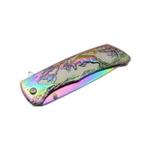 Geyikli Çakı Gökkuşağı Ürün Kodu: YST5900RB 21 CM thumbnail 3