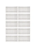 Sinada Havuz Savak Kanal Izgarası Plastik 30 cm Çift Geçme (10 metre)-ToptancıyızBiz thumbnail 1