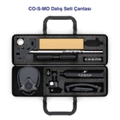 Cosmo Technology Taşınabilir Dalış Seti Doldurulabilir Mini Tüp ve Şnorkel Maskesi - 2