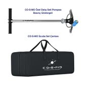 Cosmo Technology Taşınabilir Dalış Seti Doldurulabilir Mini Tüp ve Şnorkel Maskesi - 6