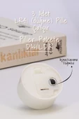 24 Adet Led Mum Tealight Mini Dumansız Pilli Alevli Dekoratif Yapay Mum Işıldak Beyaz 1036-2 thumbnail 4