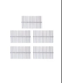 Sinada Havuz Savak Kanal Izgarası Plastik 20 cm Tek Geçme (5 metre)-ToptancıyızBiz thumbnail 1