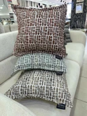 NİVEMESHOME KIRLENT KILIFI 45X45 LİSA 01 KİREMİT - 5