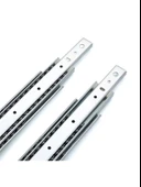 Teleskobik 35MM Çekmece Ray Bilyeli Mobilya Dolap Rayı(35MM)(TAKIM)(KROM) 25cm 25cm - 4 ADET - 3