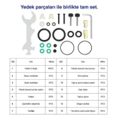 Cosmo Technology Taşınabilir Dalış Seti Doldurulabilir Mini Tüp ve Şnorkel Maskesi - 7