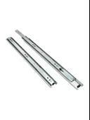 Teleskobik 35MM Çekmece Ray Bilyeli Mobilya Dolap Rayı(35MM)(TAKIM)(KROM) 45cm 45cm - 1 ADET - 2