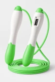 Atlama İpi Uzunluk Ayarlanabilir Mekanik Sayaçlı Ayarlı Göstergeli Atlama İpi Jump Rope Yeşil 5006 thumbnail 1