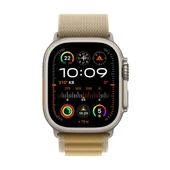 APPLE Watch Ultra 2 GPS + Cellular 49mm Natural Titanium Case with Tan Alpine Loop - Large - 1