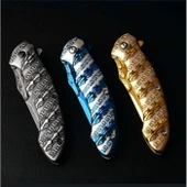 Metal Snake Çakı Titanyum Marka:Alaska Ürün Kodu: s-2074 b GRİ 21 CM thumbnail 3