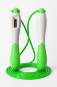 Atlama İpi Uzunluk Ayarlanabilir Mekanik Sayaçlı Ayarlı Göstergeli Atlama İpi Jump Rope Yeşil 5006 thumbnail 2