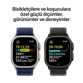 APPLE Watch Ultra 2 GPS + Cellular 49mm Natural Titanium Case with Tan Alpine Loop - Large - 3