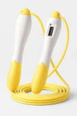 Atlama İpi Uzunluk Ayarlanabilir Mekanik Sayaçlı Ayarlı Göstergeli Atlama İpi Jump Rope Sarı 5006 thumbnail 1
