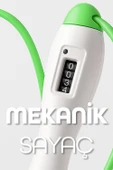 Atlama İpi Uzunluk Ayarlanabilir Mekanik Sayaçlı Ayarlı Göstergeli Atlama İpi Jump Rope Yeşil 5006 thumbnail 3