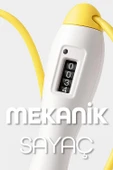 Atlama İpi Uzunluk Ayarlanabilir Mekanik Sayaçlı Ayarlı Göstergeli Atlama İpi Jump Rope Sarı 5006 thumbnail 3