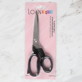 Loren Crafts Plastik Saplı Titanyum Makas Siyah LR thumbnail 1