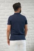 San&Fa Slimfit Fermuar Kapamalı Rayon Kumaş Likralı Polo Yaka T-shirt thumbnail 10