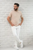 San&Fa Slimfit Fermuar Kapamalı Rayon Kumaş Likralı Polo Yaka T-shirt thumbnail 1