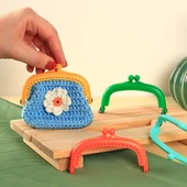 Loren Plastik Cüzdan Klipsi-Saks Mavi thumbnail 4