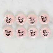 Loren Crafts 8'li Gülen Yüz Düğme - 1024 thumbnail 2