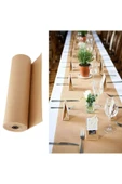 Enerji ambalaj Kraft Kağıt Rulo 50cm 50metre Ambalaj Ve Çeyiz Paketleme Kağıdı Çiçek Kağıdı thumbnail 5