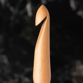 La Mia Whitewood 7 mm 15.5 cm Ahşap Yün Tığ thumbnail 2