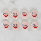 Loren Crafts 8'li Gülen Yüz Düğme - 1017 thumbnail 2