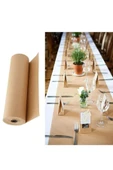 Enerji ambalaj Kraft Kağıt Rulo 50cm 20metre Ambalaj Ve Çeyiz Paketleme Kağıdı Çiçek Kağıdı thumbnail 5