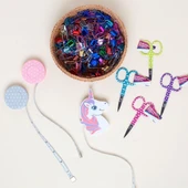 Loren Gri Benekli Otomatik Mezura thumbnail 2