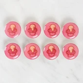 Loren Crafts 8'li Emzik Düğme - 1008 thumbnail 2